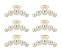 Loanzeg Juego de 6 pinzas para el pelo para dama de honor, para despedida de soltera, buenas ideas, regalo para bodas, fiestas, regalos, propuestas de dama de honor