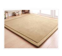 Loartee Alfombra De Terciopelo Coralino Alfombra Antideslizante para Niños Tapete para Niños Tapete para Yoga