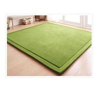 Loartee Alfombra De Terciopelo Coralino Alfombra Antideslizante para Niños Tapete para Niños Tapete para Yoga