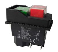 Lobamop Interruptores electromagnéticos para herramientas de jardín KJD17 220V 4 - Terminales