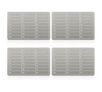 Lobamop Steel Crypto Seed Storage for BIP39 Hardware 24 Words Frase Bitcoin Seed Storage Cold Wallet Backup