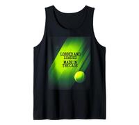 Lobbed and Loaded Made In Cage Padel Player Pádel Tenis Camiseta sin Mangas