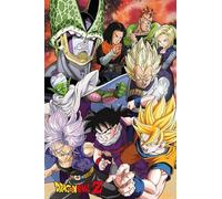 Lobcede.be Póster Dragon Ball Z, Cell Saga, Madera, Varios, 65x3.5x3.5 cm