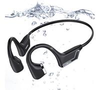 LOBKIN Auriculares Conducción Osea Natación, Auriculares Inalámbricos Impermeables IPX8 Bluetooth 5.4 con Reproductor MP3 Incorporado Memoria de 4 GB, para Nadar Correr Ciclismo