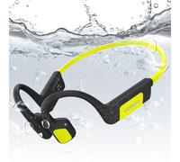 LOBKIN Auriculares Natacion, Auriculares Natacion Sumergibles Incorporado 32G MP3, Auriculares Conducción Osea Natacion para Nadar/Correr/Ciclismo