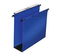 L'Oblique 383004 - Carpeta colgante,(paquete de 10 unidades), azul