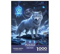Lobo 1000 Piezas Rompecabezas Clásicos A Partir De 14 Años Inteligencia Juguete Regalo Creativo para La Relajación Diversión EduGatoivo 70x50cm/1000pcs