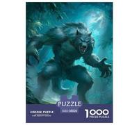 Lobo 1000 Piezas Rompecabezas Divertidos DecoracióN Familiar Jigsaw Juegos EduGatoivos para Regalo 38x26cm/1000pcs