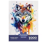 Lobo 1000 Piezas Rompecabezas Familiar A Partir De 14 Años Inteligencia Juguete Entretenimiento Creativo Desafíos Extra Divertidos EduGatoivo 70x50cm/1000pcs