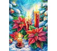 Lobo Aullando a Luna Llena Puzzles 500 Piezas DIY Creativo Personalizable Paisaje de Ciencia ficción Rompecabezas Familiar para Toda La Familia Juguete Educativo Aliviar Estrés Decorativo 500 PCS
