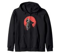 Lobo Aullando Luna Llena Vida Silvestre Bosque Naturaleza Vida SIL Sudadera con Capucha