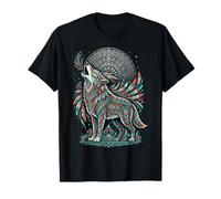 Lobo Azteca Mitología Mexicana Inca Maya Indígena Camiseta