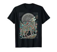 Lobo Azteca Mitología Mexicana Inca Maya Indígena Camiseta