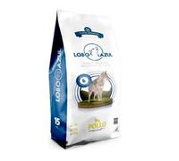 Lobo azul pienso super premium natural sabor pollo para perros mayores