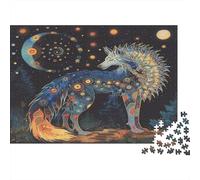 Lobo Bestias del lejano Norte Rompecabezas Puzzle,1000pcs (75x50cm) Adulto Juego EduGatoivo Decoración del Hogar