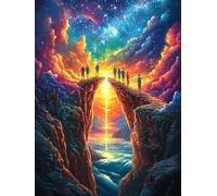 Lobo en el bosque mágico Under The Northern Lights Rompecabezas 300 Piezas Cartón Resistente Para Toda La Familia Vida silvestre y mascotas Desconectar Estrés Ocio Creativo En Casa Mejor Valorado Rega
