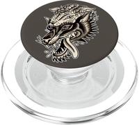 Lobo en Ropa de Oveja x Lobo PopSockets PopGrip para MagSafe