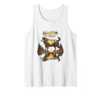 Lobo Instinto Natural ilustración Bosque Camiseta sin Mangas