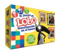 Auzou Editions Español Juego del Lobo, investigación en el Museo