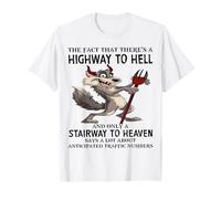 Lobo lindo El hecho de que hay una autopista al infierno y sólo Camiseta