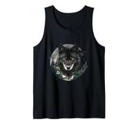 Lobo Lunar de Therian Camiseta sin Mangas