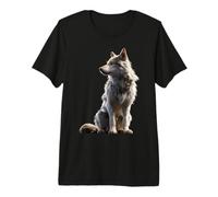 Lobo Motivo Me Encantan los Lobos Manada de Lobos Perro Camiseta Premium
