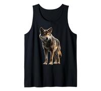 Lobo Motivo Me Encantan los Lobos Manada de Lobos Perro Camiseta sin Mangas