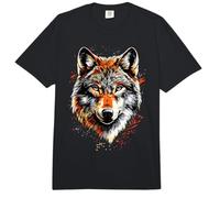 Lobo Motivo Me Encantan los Lobos Manada de Lobos Perro Comfort Colors Adult Heavyweight T-Shirt