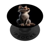 Lobo Motivo Me Encantan los Lobos Manada de Lobos Perro PopSockets PopGrip Adhesivo