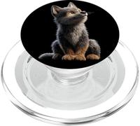 Lobo Motivo Me Encantan los Lobos Manada de Lobos Perro PopSockets PopGrip para MagSafe