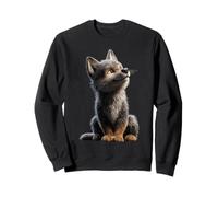 Lobo Motivo Me Encantan los Lobos Manada de Lobos Perro Sudadera