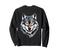 Lobo Motivo Me Encantan los Lobos Manada de Lobos Perro Sudadera