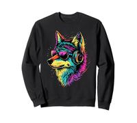 Lobo Motivo Me Encantan los Lobos Manada de Lobos Perro Sudadera
