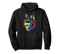 Lobo Motivo Me Encantan los Lobos Manada de Lobos Perro Sudadera con Capucha