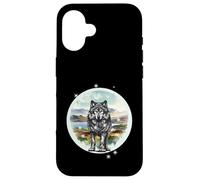 Lobo Naturaleza Lobos Amantes de la Naturaleza Animales Salvajes Figura Carcasa para iPhone 16