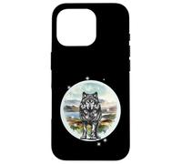 Lobo Naturaleza Lobos Amantes de la Naturaleza Animales Salvajes Figura Carcasa para iPhone 16 Pro