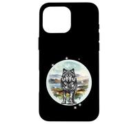 Lobo Naturaleza Lobos Amantes de la Naturaleza Animales Salvajes Figura Carcasa para iPhone 16 Pro MAX