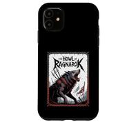 Lobo nórdico épico Fenrir El aullido del espíritu Vikingo de Ragnarok Carcasa para iPhone 11