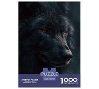 Lobo Puzzle 1000 Piezas Wild Animal - Colección Artística, Experiencia Zen En Casa, Packaging Cuidado, Póster, 70x50cm/1000pcs