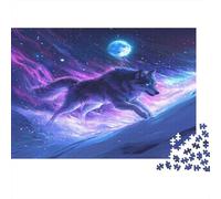 Lobo Puzzle De 1000, DIY, Juguete EduGatoivo, Decoración del Hogar, para Niños Mayores De 12 Años 1000pcs (75x50cm)