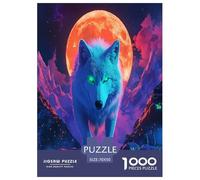 Lobo Puzzle Imposible,desafío for Adults Juego EduGatoivo 1000 Piezas Obra De Arte De Juego De para Adultos Y Niños 70x50cm/1000pcs