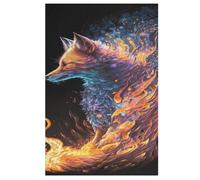 Lobo Puzzles Adultos 1000 Piezas de Madera Juguete De Puzzle Desafío Del Cerebro Para Niños, Inteligencia (78×53cm)