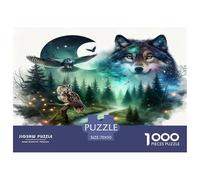 Lobo Puzzles De 1000 Pièces Jeux Éducatifs Puzzle Classique De Décoration Intérieure Carton 100% Recyclé Jeu De Pour Toute La Famille Pour Adultes 70x50cm/1000pcs