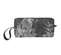 Lobo Salvaje Impreso., Bolsa de Maquillaje Bolsa de cosméticos Bolsa de artículos de tocador de Viaje portátil Bolsa de Maquillaje