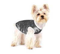 Lobo Salvaje Impreso,Camiseta de algodón sin Mangas para Mascotas, Chaleco Transpirable, Suave y elástico para Cachorros,M