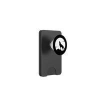 Lobo Solitario Aullando a la Luna chacal Animal Regalo Hombres Mujeres PopSockets PopWallet para MagSafe