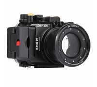 Loboo Idea 130FT/40M impermeable carcasa subacuática caso de la cámara subacuática buceo caso carcasa protectora para Sony RX100 IV