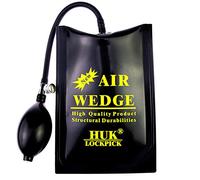 Loboo Idea Air Wedge Pump Up Cuadrado y rectángulo Abrazadera Air Pump Wedge Up Tool Herramienta de alineación Cuña Inflable Amortiguado Potente (Pequeño, HUK)