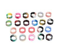 Loboo Idea Túneles de silicona para perforación, 16 mm, color mixto, Gel de sílice, No es una piedra preciosa