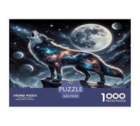 LoboPuzzles Imposible,desafío for Adults Cielo Nocturno Estelar Juego Educativo 1000 Piezas Obra De Arte De Juego De para Adultos Y Niños 70x50cm/1000pcs